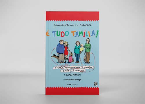 É Tudo Família - Alexandra Maxeiner e Anke Kuhl - L&PM Editores -  2013