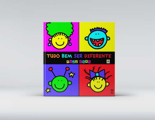 Tudo Bem Ser Diferente - Todd Parr - Panda Books - 2002